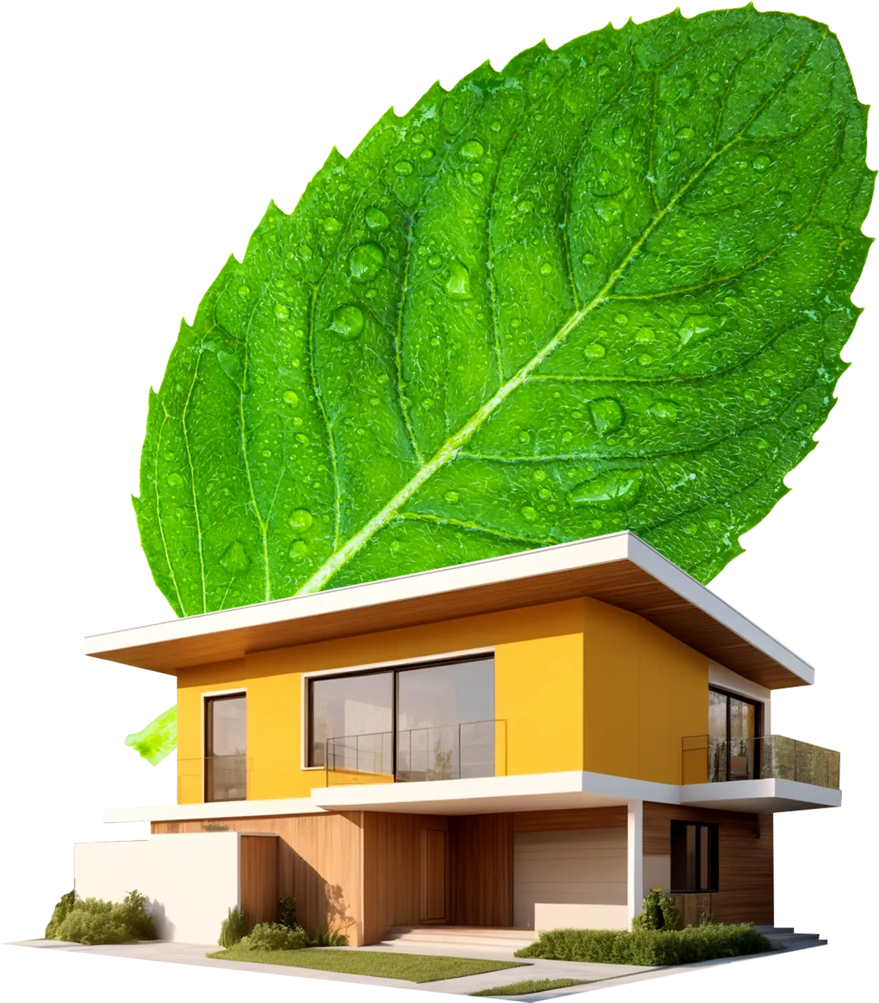 Casa con hoja de menta - Invierte con Investmint